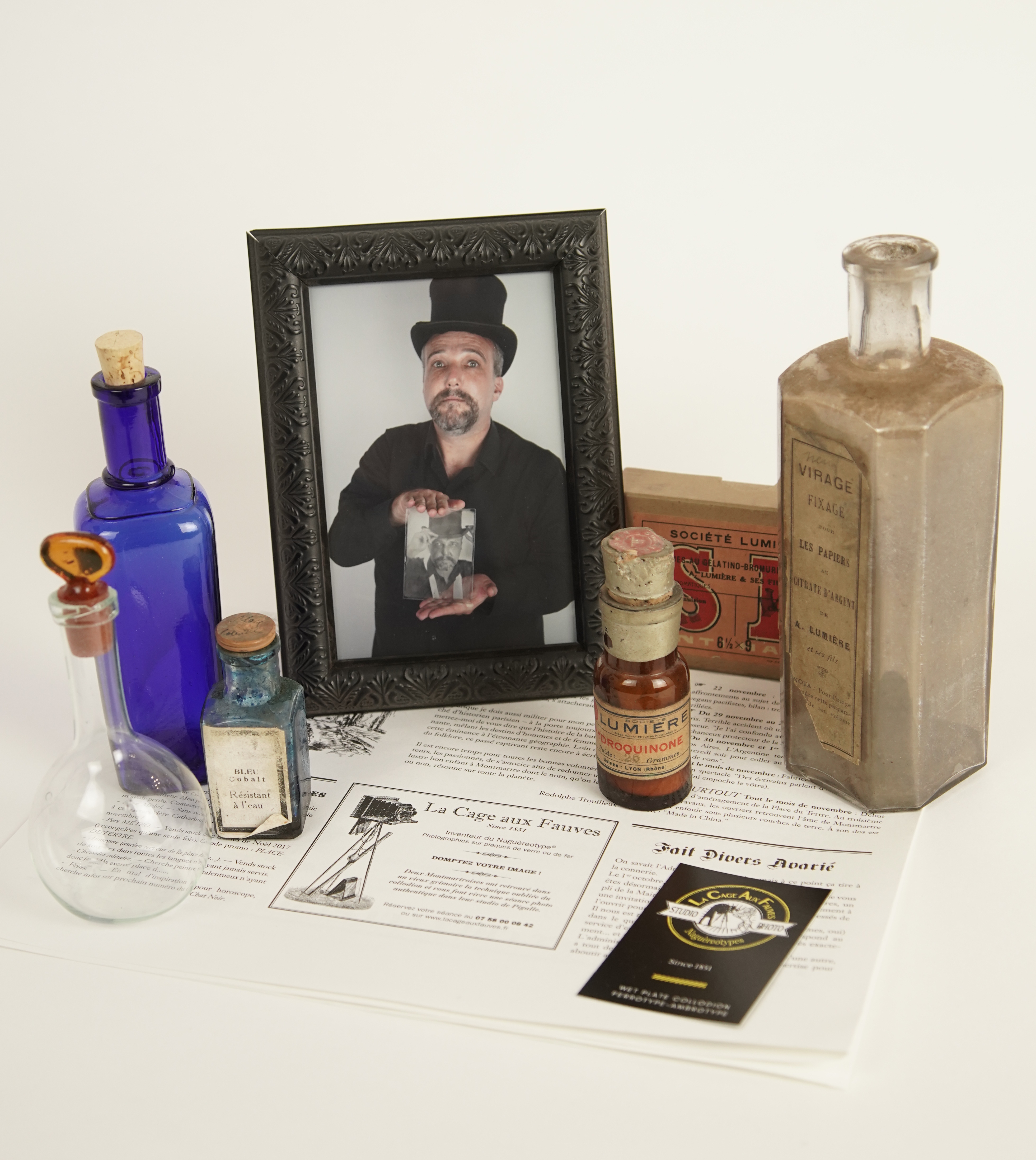 collodion à la cage aux fauves